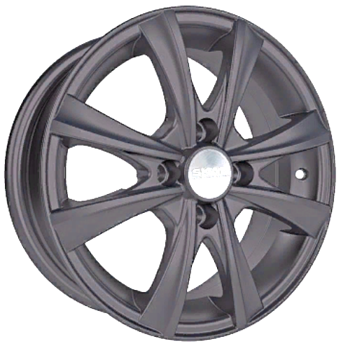 Диск колеса СКАД Мальта 5.5x14/4x100 ET49 D56.6 Графит (литой)