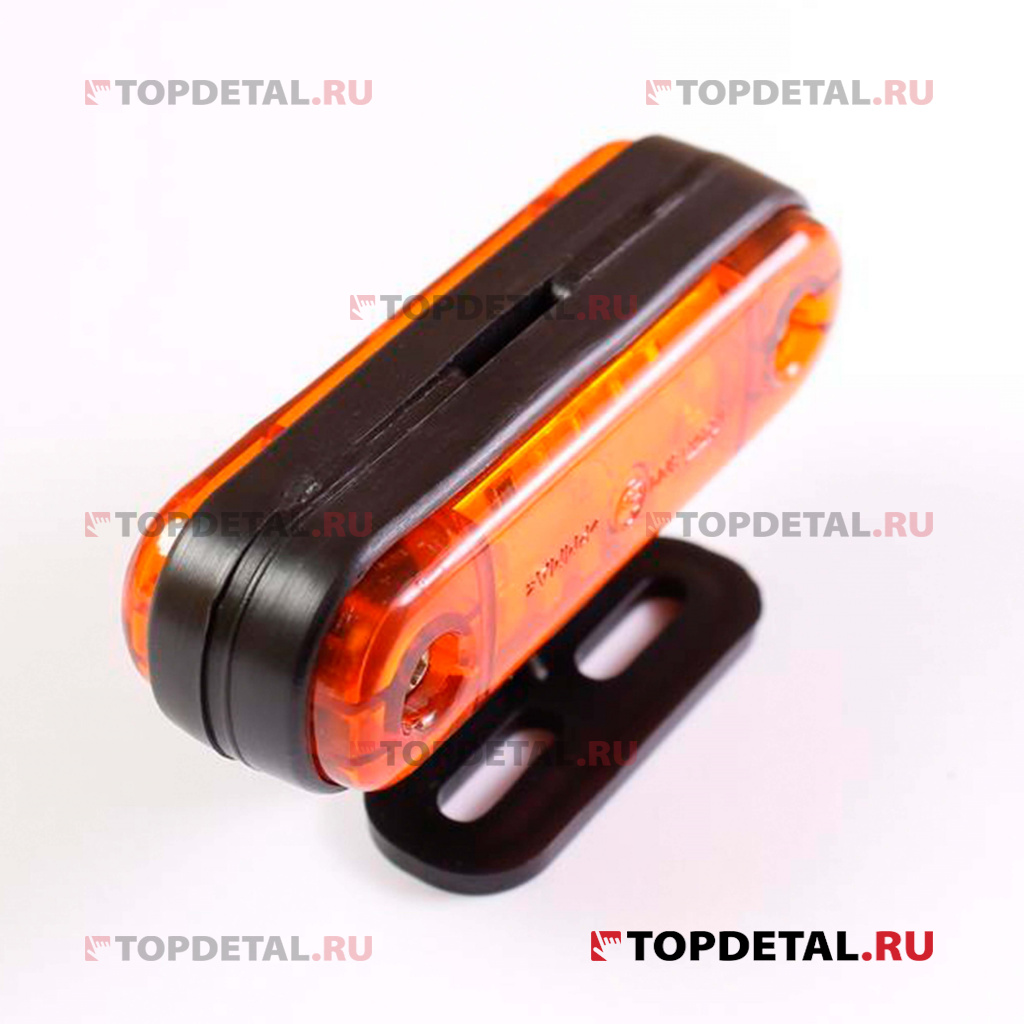 Фонарь стробоскоп полоска мини LED12 желтый/желтый Яркон