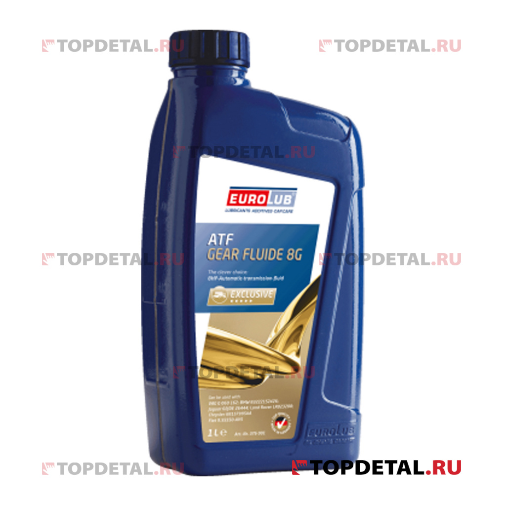 Масло EUROLUB трансмиссионное (АКПП) 8G  1л.ZF 8HP,8HP45, 8HP55, 8HP70 ,8HP90BMW 8322 2152426,Landro