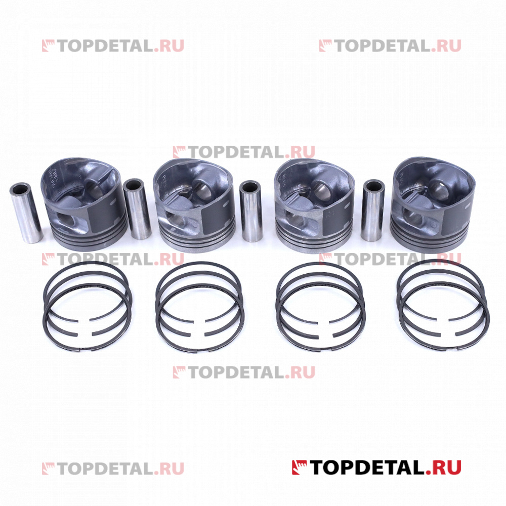 Поршневая группа кт. (4 шт.) 82,4 с кольцами ВАЗ-21083 группа А Кострома
