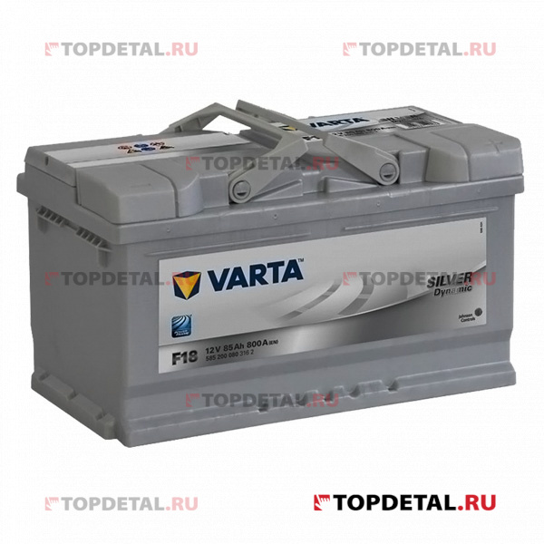 Аккумулятор 6СТ-85 VARTA Silver Dynamic о.п. пуск.ток 800 А (315х175х175) клеммы евро