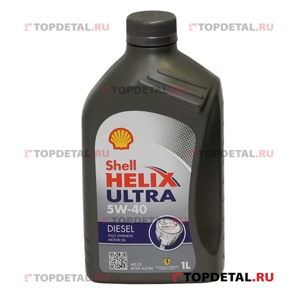Масло Shell моторное 5W40 Helix Diesel Ultra 1 л (синтетика)