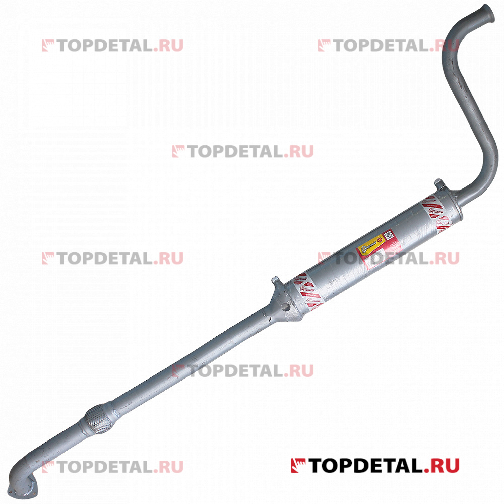 Резонатор ВАЗ 2113-14 нов.обр. (с компенсатором) Riginal  (338418)