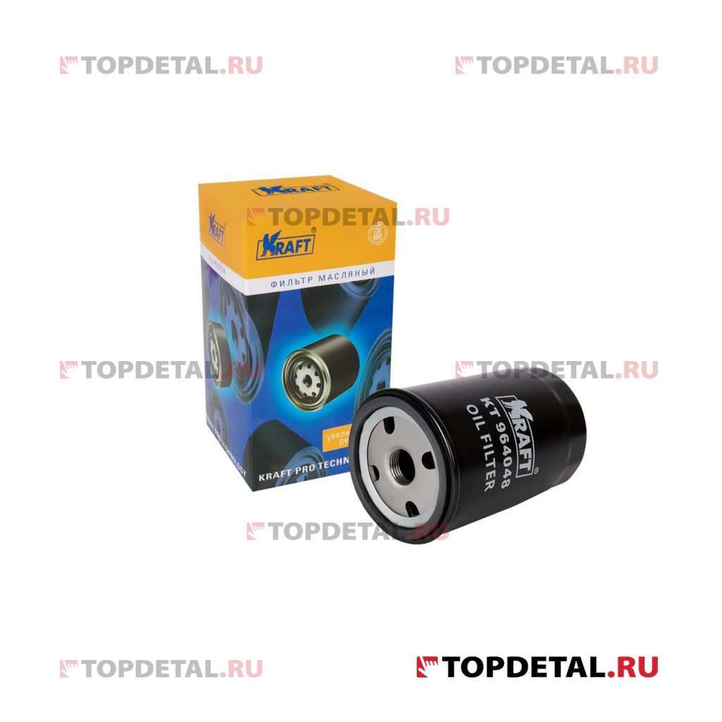 Фильтр масляный для а/м Audi 100 (90-94), A6 (91-97) / VW Golf III (91-99) KRAFT