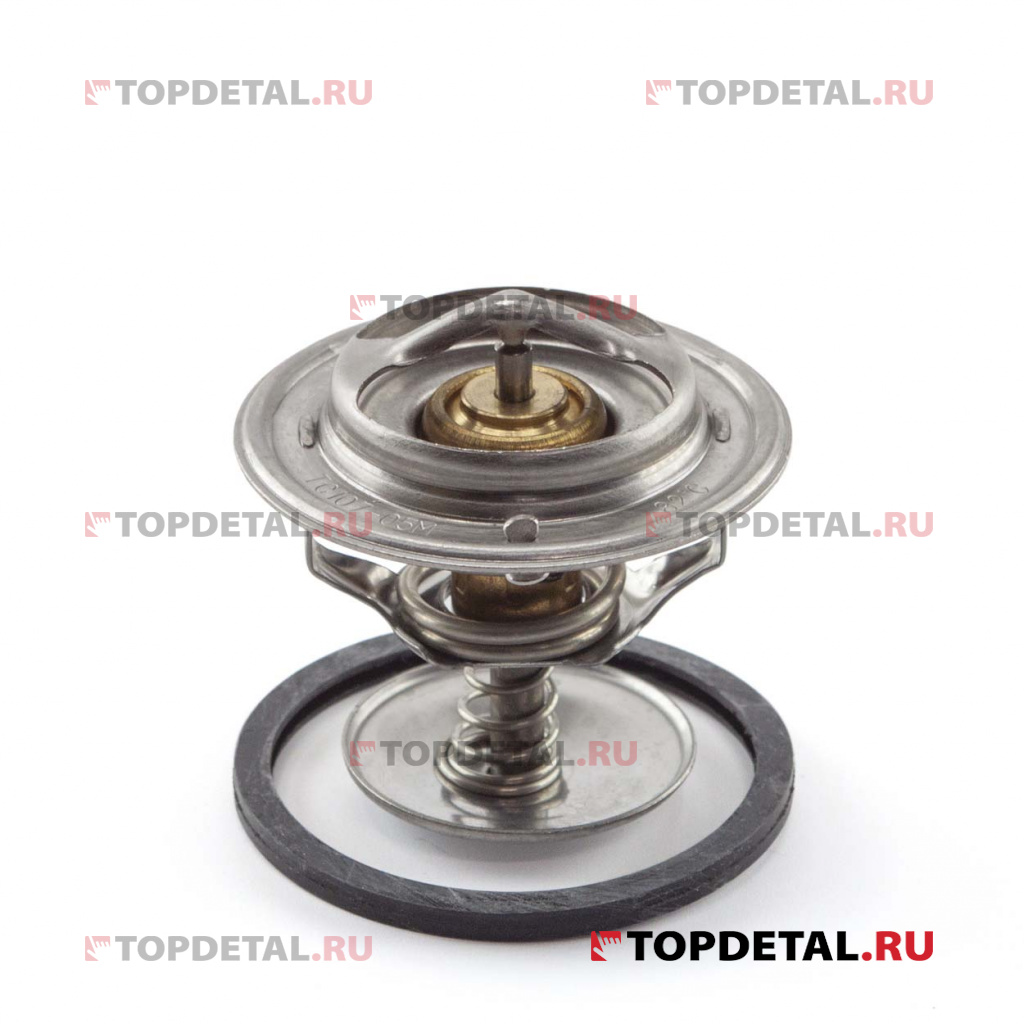 Термостат 107-05 (82 С) ТС (сталь) Г-3302,3110,УАЗ,КАМАЗ с дренаж. клапаном Ставрово