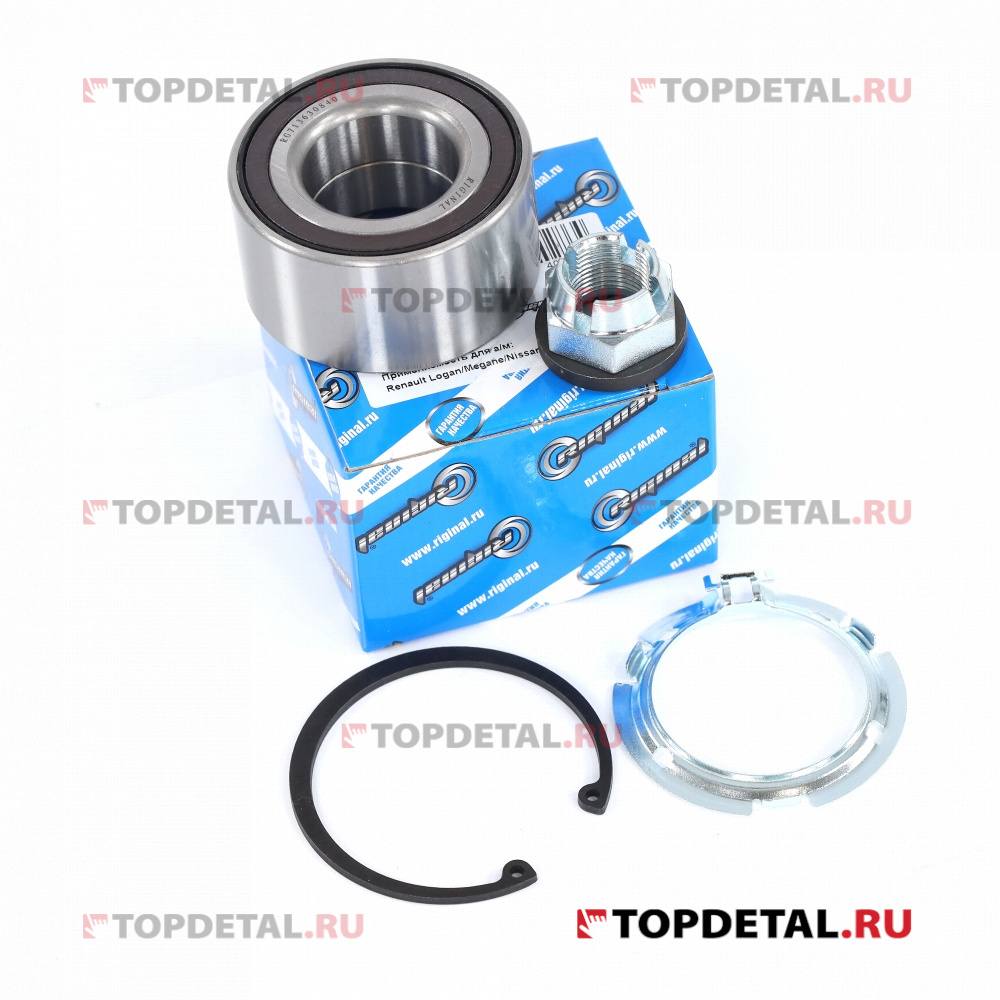 Подшипник передней ступицы  комплект Renault Logan/Megan/Nissan Micra/Lada Xray/Largus с АБС Riginal