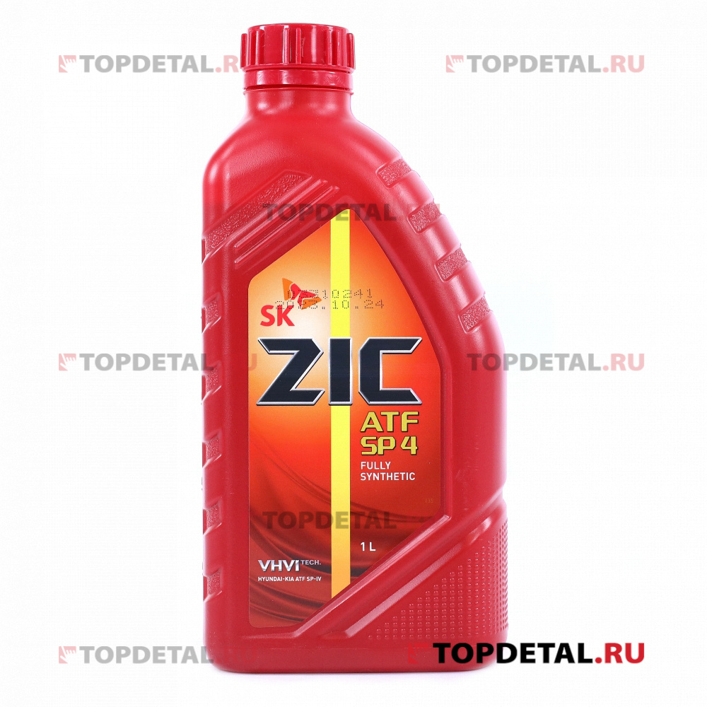 Масло ZIC трансмиссионное ATF SP-4 (АКПП) 1л.