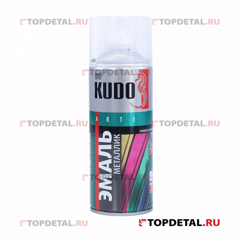 Краска универсальная металлик шоколад KUDO 520 мл
