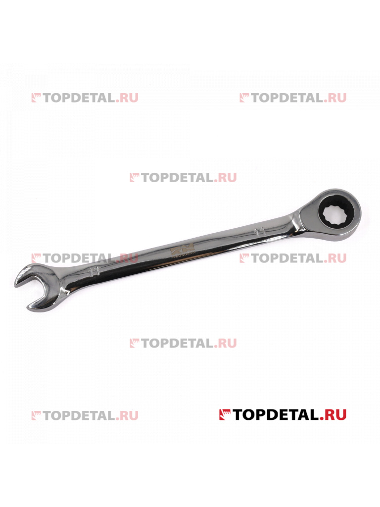 Ключ гаечный комбинированный трещоточный 11х11 мм Redmark