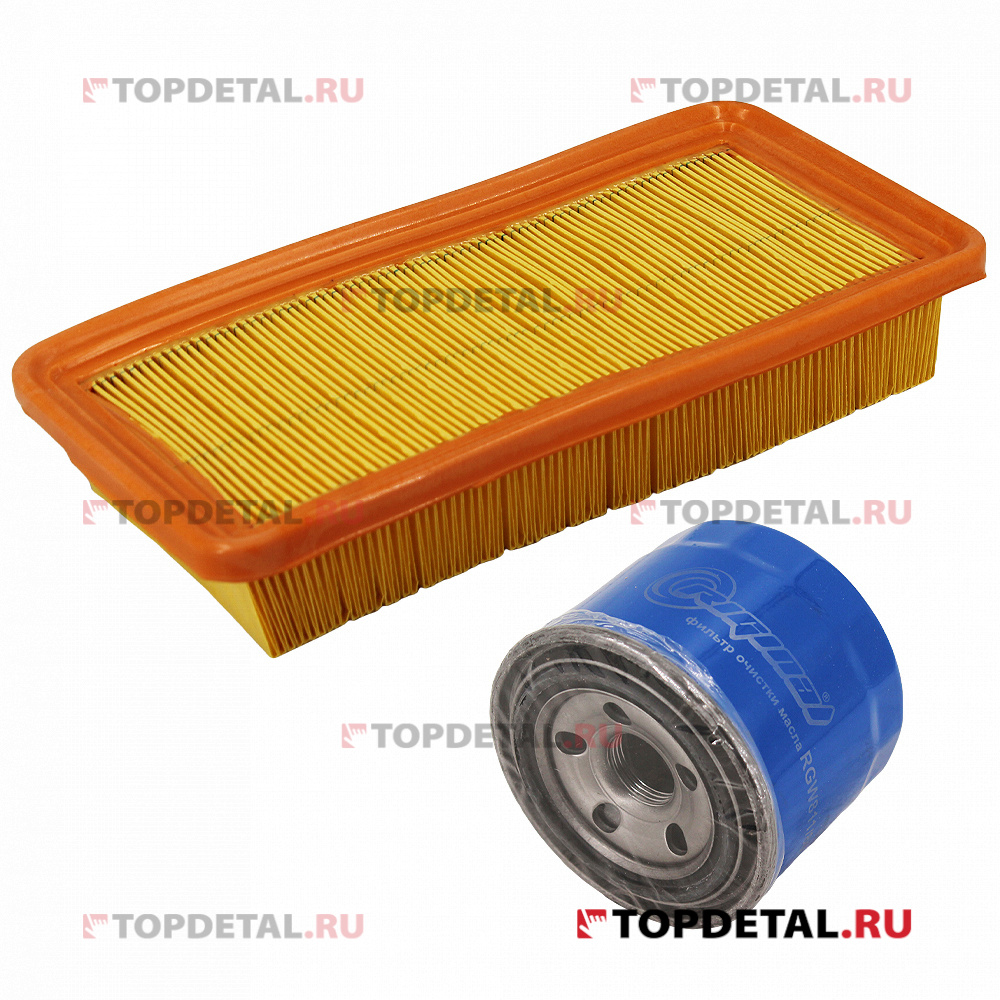 Комплект фильтров для ТО а/м Hyundai Getz (1.4i/1.6i) (2шт) Riginal