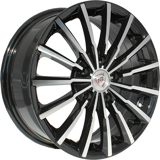 Диск колеса NZ SH647 6x15/5x100 ET38 D57.1 BKF (литой)