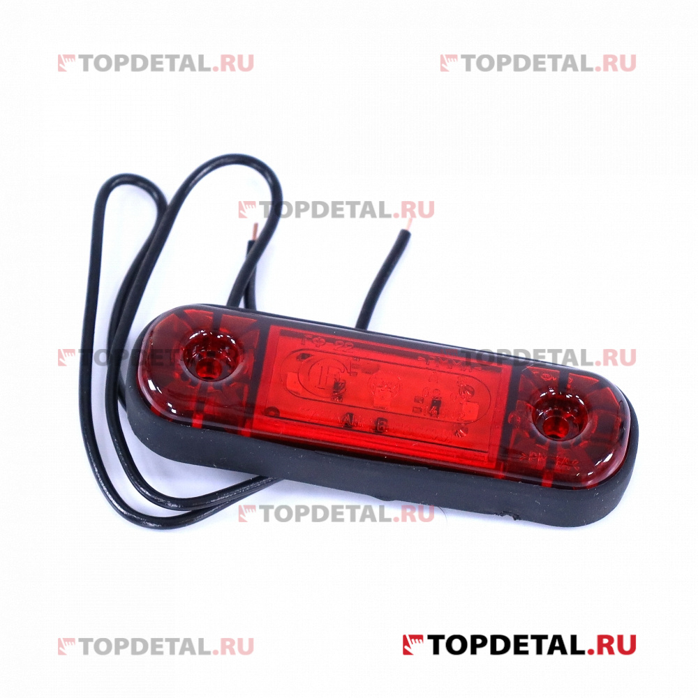 Фонарь габаритный ГФ-22 LED красный ЕВРОСВЕТ