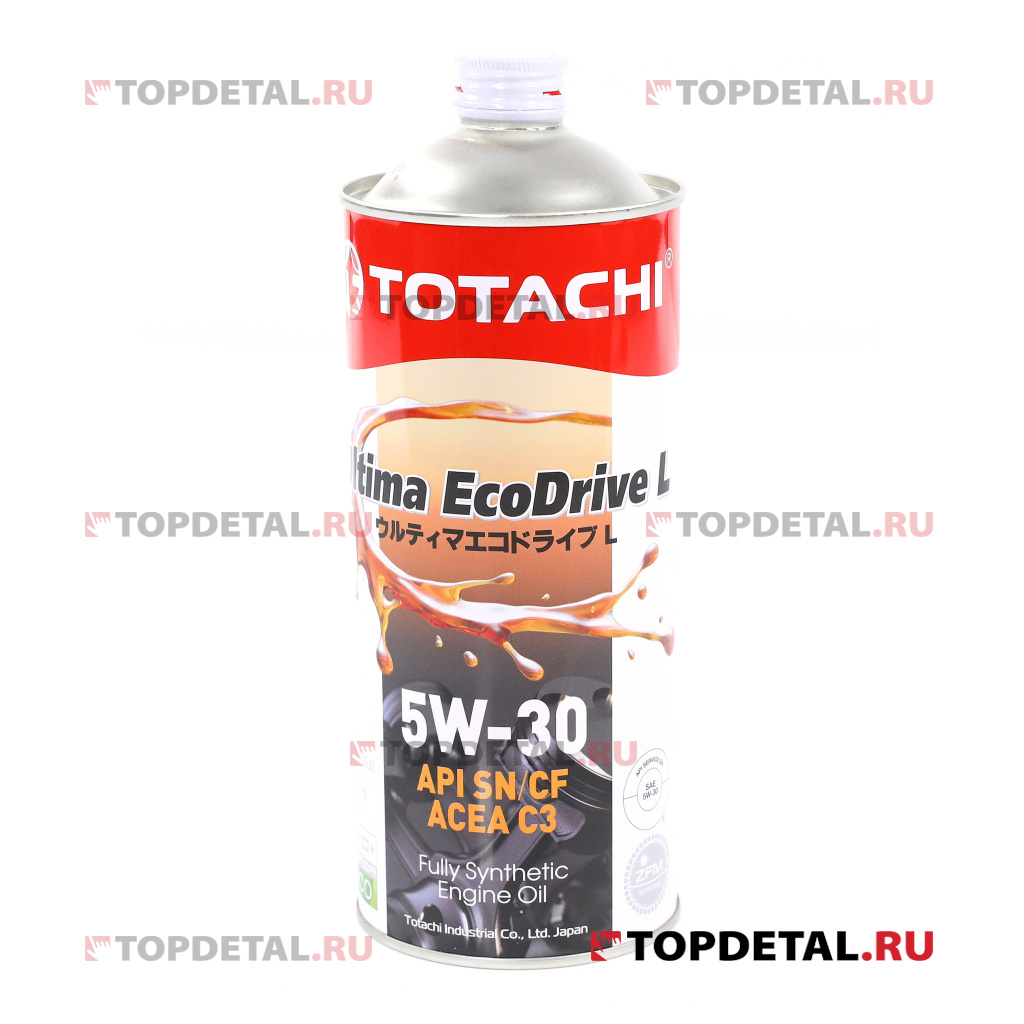Масло TOTACHI моторное 5W30 Ultima EcoDrive L SN/CF 1л (синтетика)