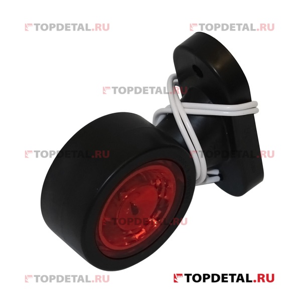 Фонарь габаритный "РОГ" 2 диода (длина 90 мм) 12/24 В (герметичный)