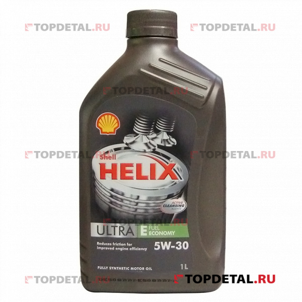 Масло Shell моторное 5W30 Helix Ultra E 1 л (синтетика) - снято с произ-ва