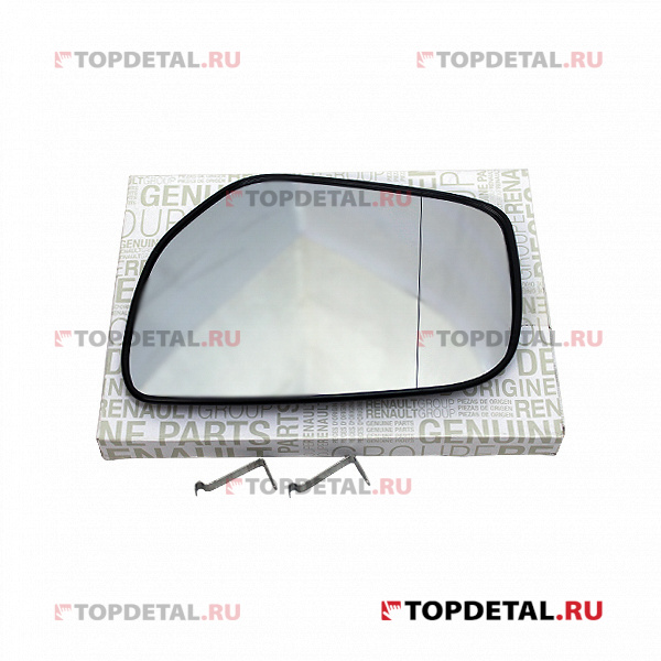 Стекло зеркала электрического левого обогрев RENAULT KOLEOS (HY) (2008>)