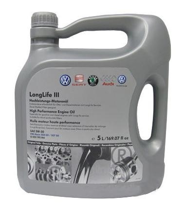 VAG 5W-30 Longlife III 5 литров