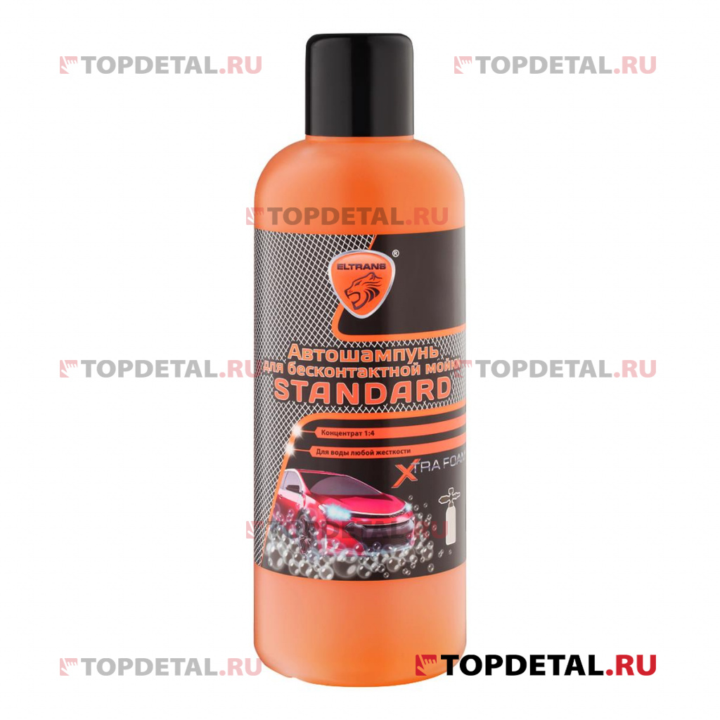 Автошампунь для бесконтактной мойки STANDART 1:4 ELTRANS 1 л.(ПЭТ-флакон)