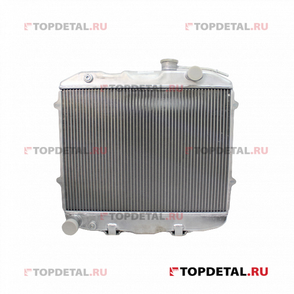 Радиатор охлаждения (2-рядный) УАЗ-3162 дв.УМЗ-421310,дв.ЗМЗ-409210 и мод. без/с датч. алюм.Шадринск