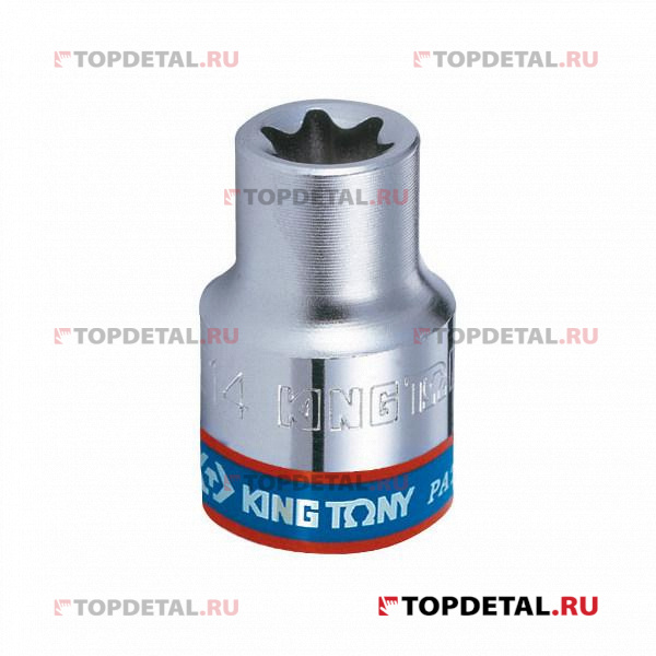 Головка 3/8" E14, L = 28 мм TORX Е-стандарт KING TONY
