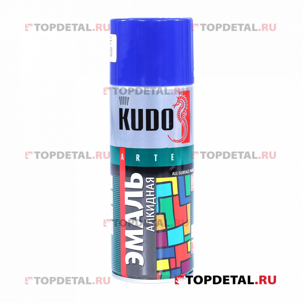Эмаль универсальная темно-синяя KUDO 520 мл