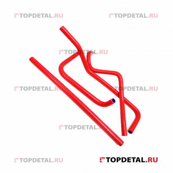 Патрубки отопителя УАЗ-3163 (кт.4 шт.) после 2012 года красный силикон армированные ПТП