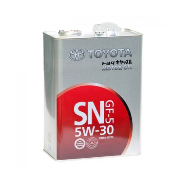 TOYOTA 5W-30 SN/CF 4 литра