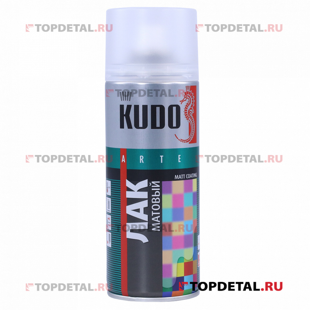 Лак универсальный акриловый матовый KUDO 520 мл (аэрозоль)