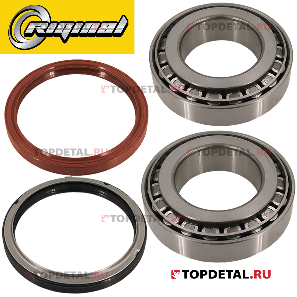 РК задней ступицы для а/м КАМАЗ-6520 (подшипн., манжеты) Riginal