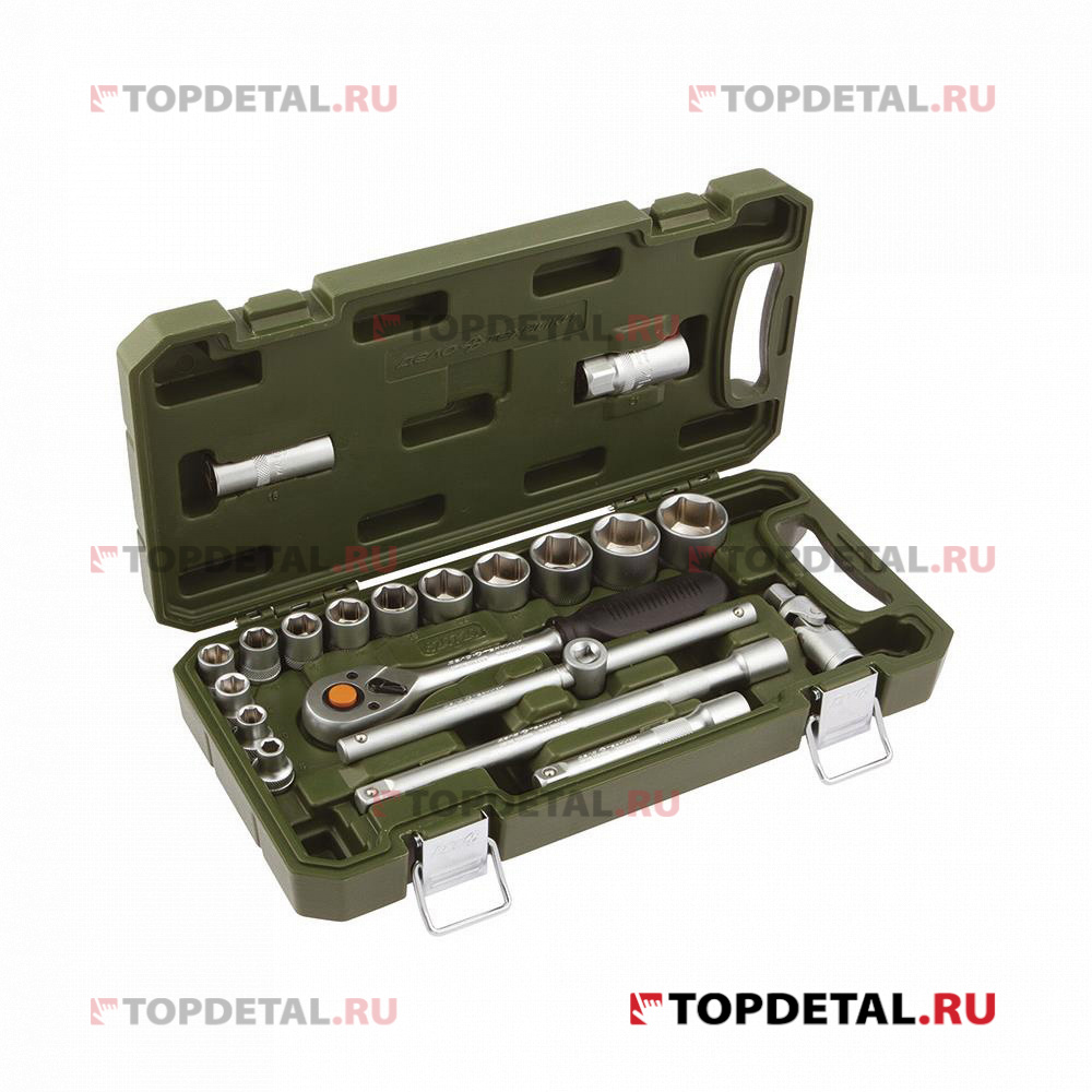 Набор головок 6 гранных 1/2" 20 предметов (ДТ) 