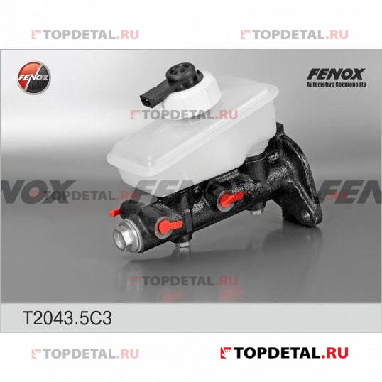 Цилиндр главный тормозной ВАЗ 2108-2115, 2120, 2121, 2131 чугун, с бачком