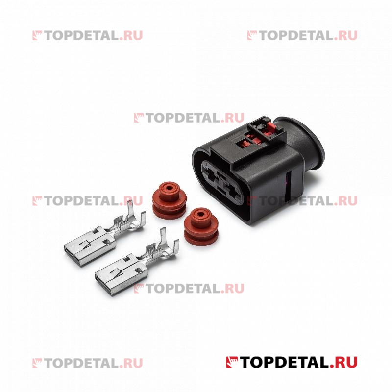 Разъем 1K0971955 (2pin) 2 контакта электроусилителя руля для Audi, Seat, Skoda, Volkswagen, блока уп