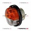 Фонарь передний ПФ133АБ (подфарник белый/желтый, герметич.) в сборе (24 В) Г-3307, УАЗ-452, 469(ОСВА