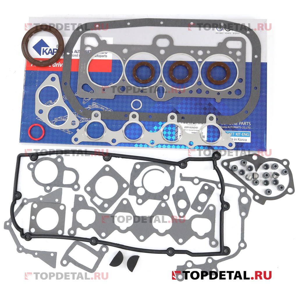 Прокладки двигателя (графит) (2091026D01) KM0400625GR купить в  интернет-магазине Topdetal.ru
