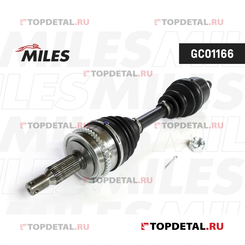 Привод в сборе MITSUBISHI L200 IV 2.5D 05- лев.