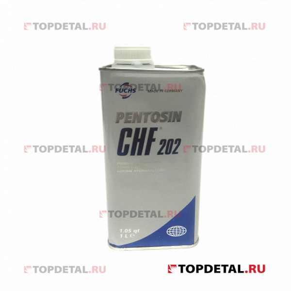 УЦЕНКА Жидкость для гидроусилителя руля Fuchs PENTOSIN CHF 202 1 л. (полусинтетика) (Вмятина)