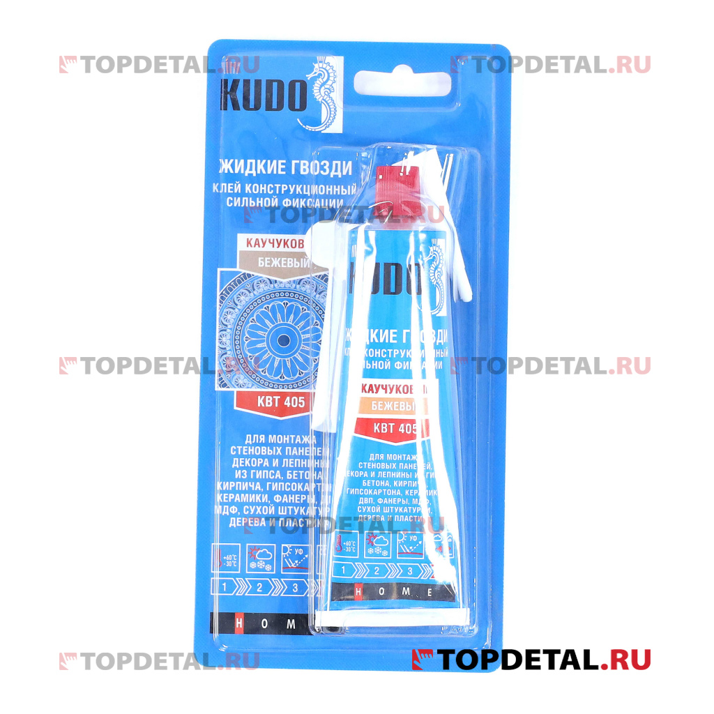 Клей универсальный монтажный сильной фиксации на каучуковой основе KUDO