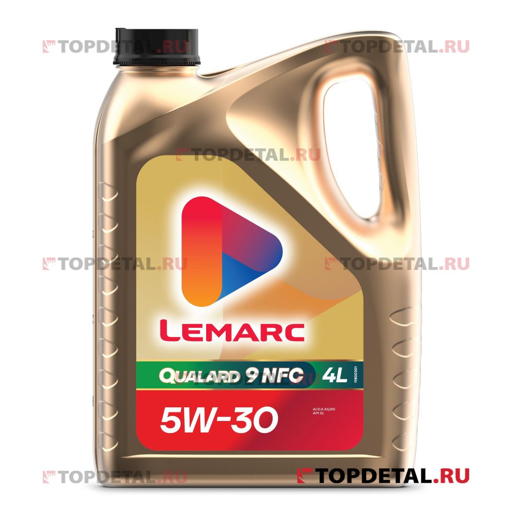 Масло LEMARC моторное QUALARD 9 NFC 5W30 4L (Синтетика)