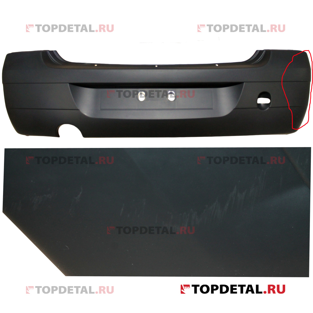 УЦЕНКА Бампер задний Renault Logan (Царапины)
