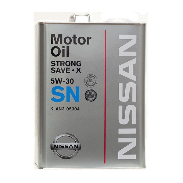 NISSAN STRONG SAVE-X 5W-30 SM 4 литра