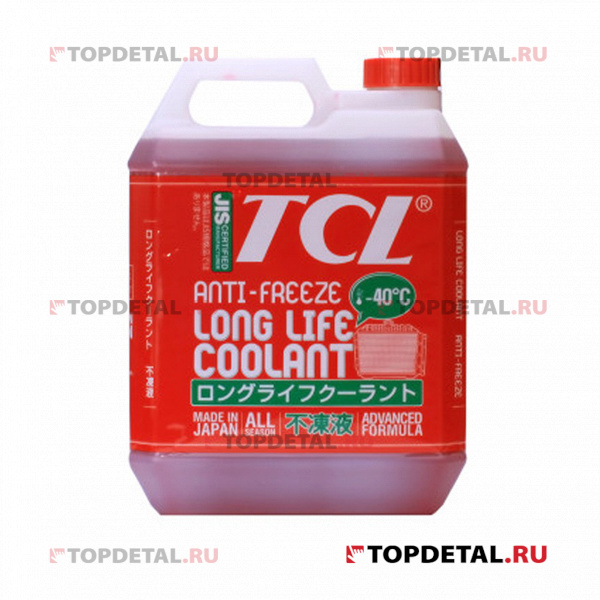 Жидкость охлаждающая "Антифриз" TCL LLC красный (Япония) 2 л