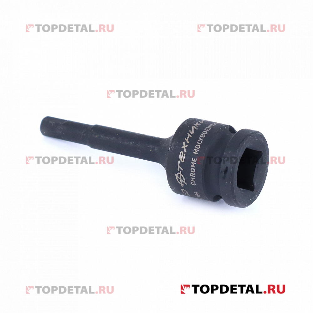 Бита - головка ударная 1/2'' шестигранная H6, длина 78 мм ДТ