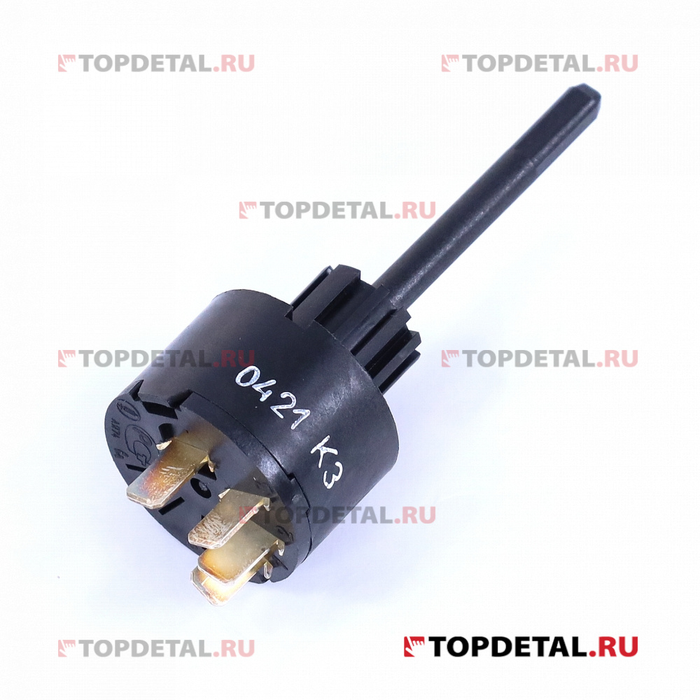 Переключатель вентилятора отопителя Г-3302,2217,3221 (рестайлинг) 4 контакта (Копир) 