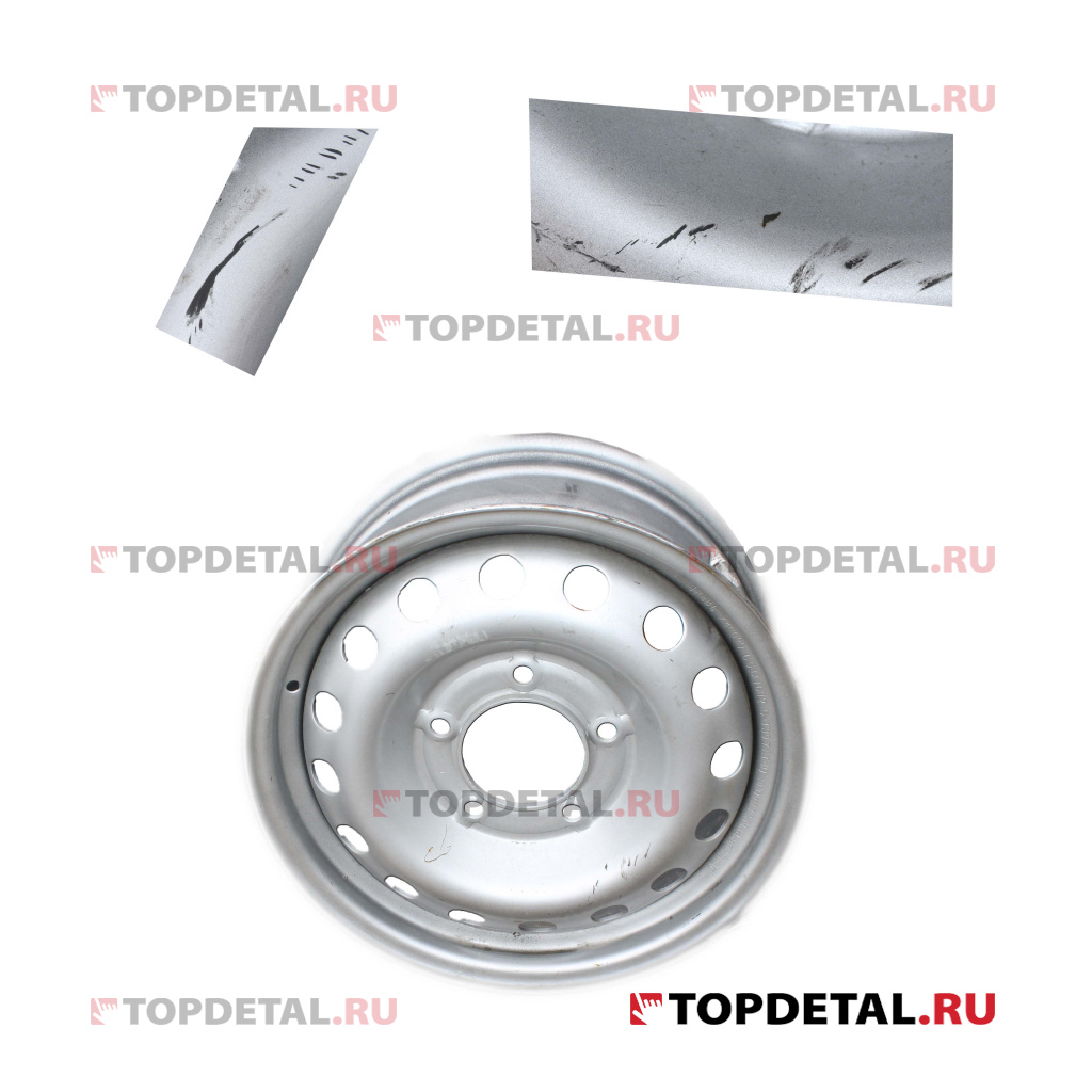 УЦЕНКА Диск колеса R16 6,5Jx16H2 5*139,7 ET40 D98,6 Ш-Нива Silver X40030_P