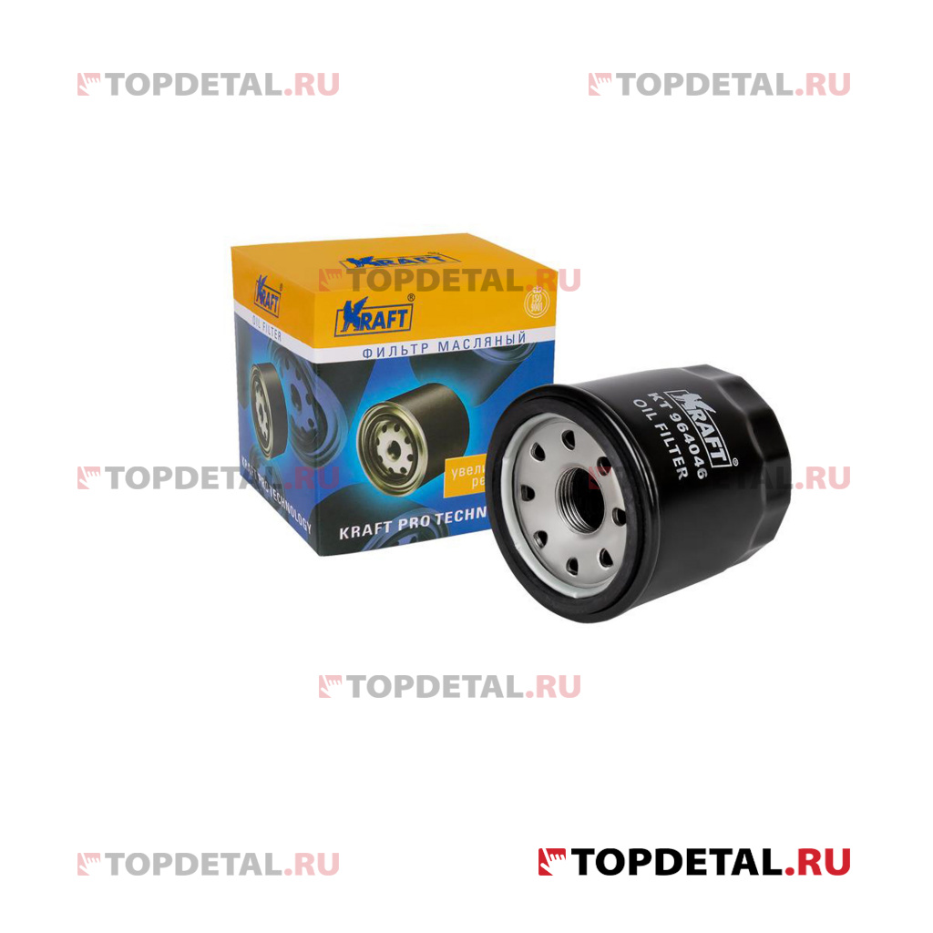 Фильтр масляный для а/м Nissan Almera (N16) (00-), Almera Classic (06-), X-Trail (01-) KRAFT