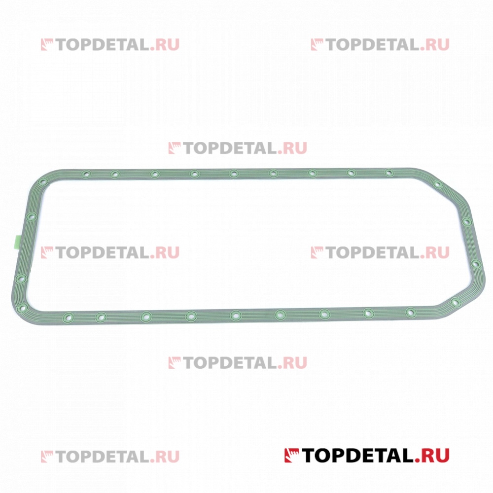 Прокладка поддона а/м УРАЛ с ПА (полиамид) шайбами зеленый MVQ (740-1009040-10) ПТП