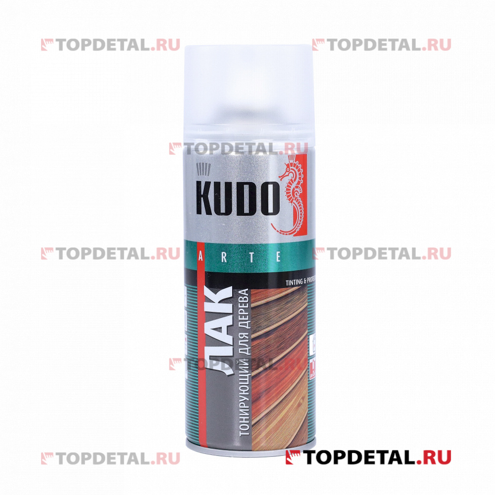 Лак тонирующий для дерева Дуб (аэрозоль) 520 мл KUDO