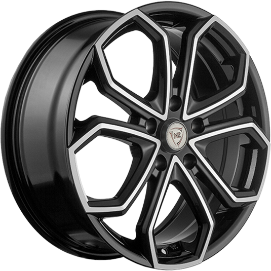 Диск колеса NZ F-15 6x15/4x100 ET46 D54.1 BKF (литой)