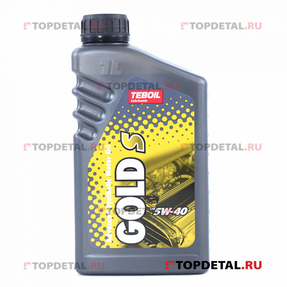 Масло TEBOIL моторное GOLD S 5W-40 (SN/CF) 1л. (синтетика) пр-во Финляндия