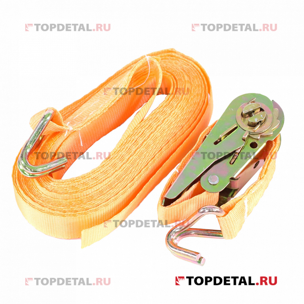 Ремень крепления груза ТОП АВТО, ширина ленты 25мм, 800/1600кг, 8м